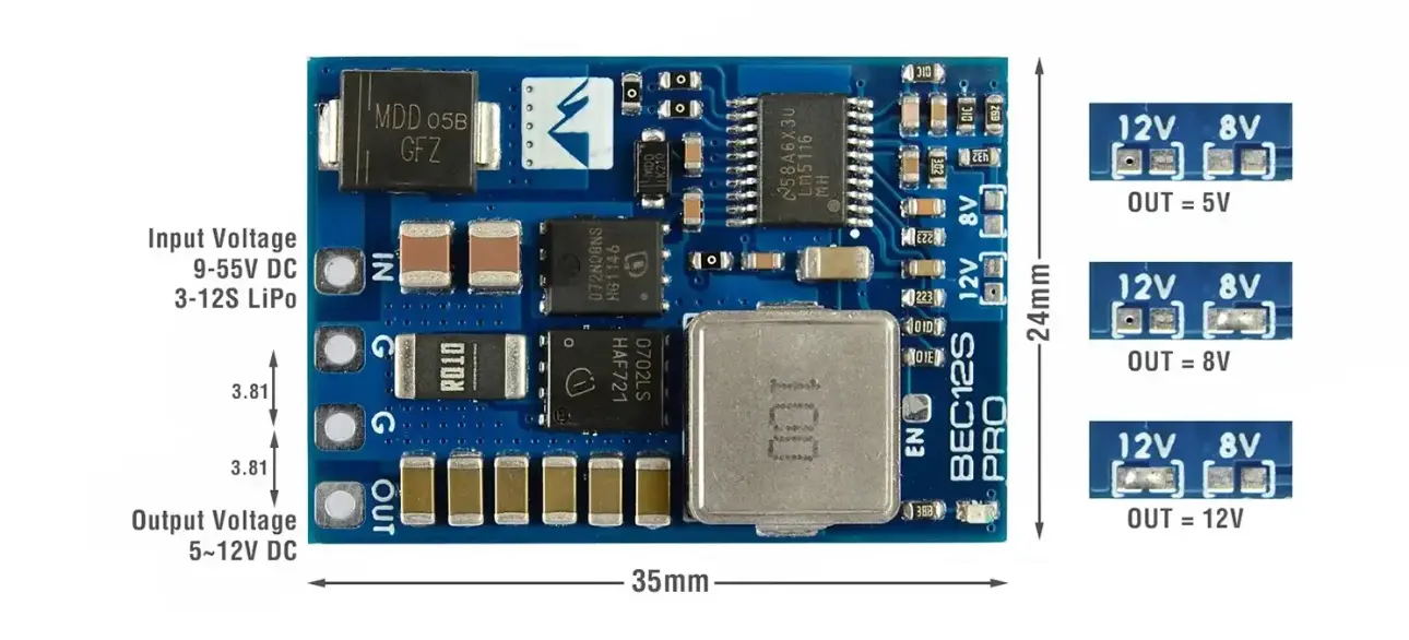 BEC12S-PRO-9-55V-to-5V/8V/12V-5A