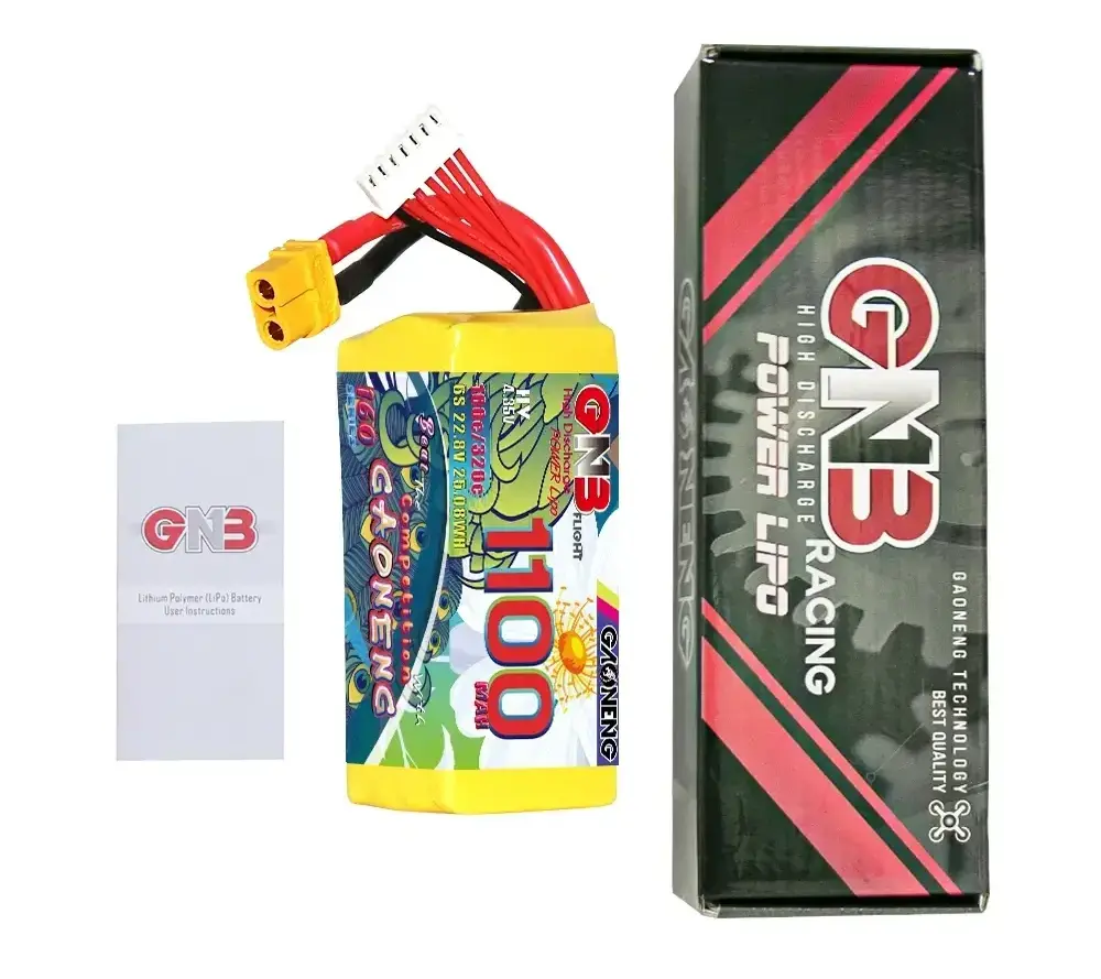 GAONENG-GNB-LiHV-6S-22.8V-1100mAh-160C-XT60-LiPo-Battery
