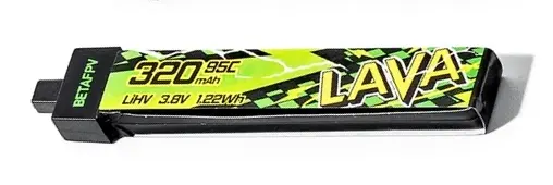 Akumulator-LiHV-BetaFPV-LAVA-II-280mAh-1S-95C