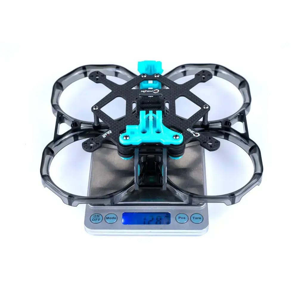 Rama-FPV-3"-Axisflying-Cineon-C30-V2-niebiesko-zielona-Kit