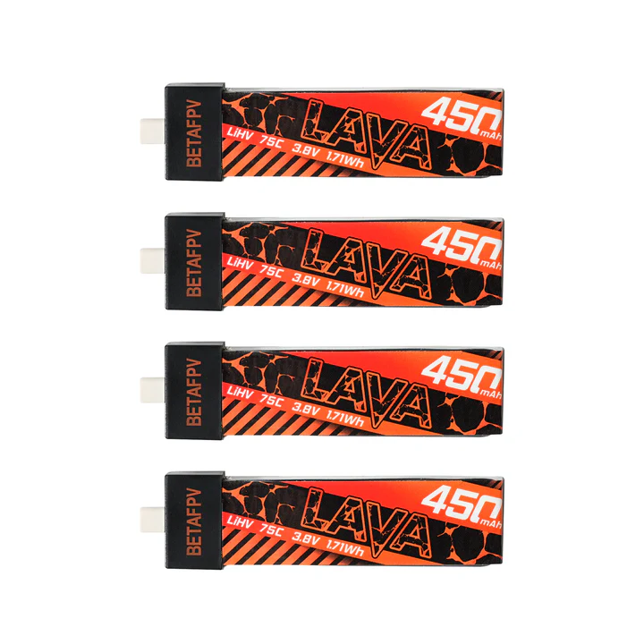 Akumulator-LiHV-BetaFPV-LAVA-450mAh-1S-75C
