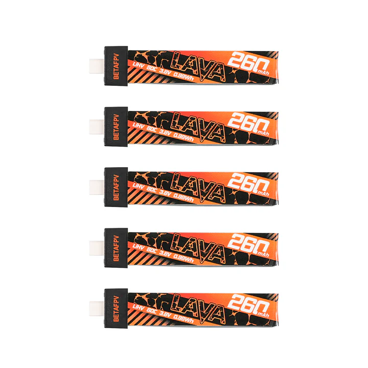 Akumulator-LiHV-BetaFPV-LAVA-260mAh-1S-80C