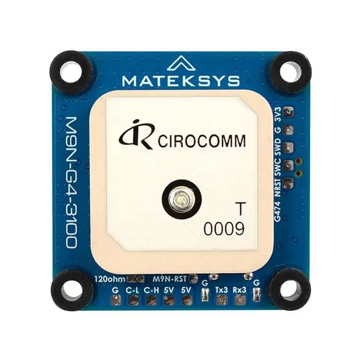 Odbiornik GNSS Matek M9N-G4-3100 AP_Periph DroneCAN
