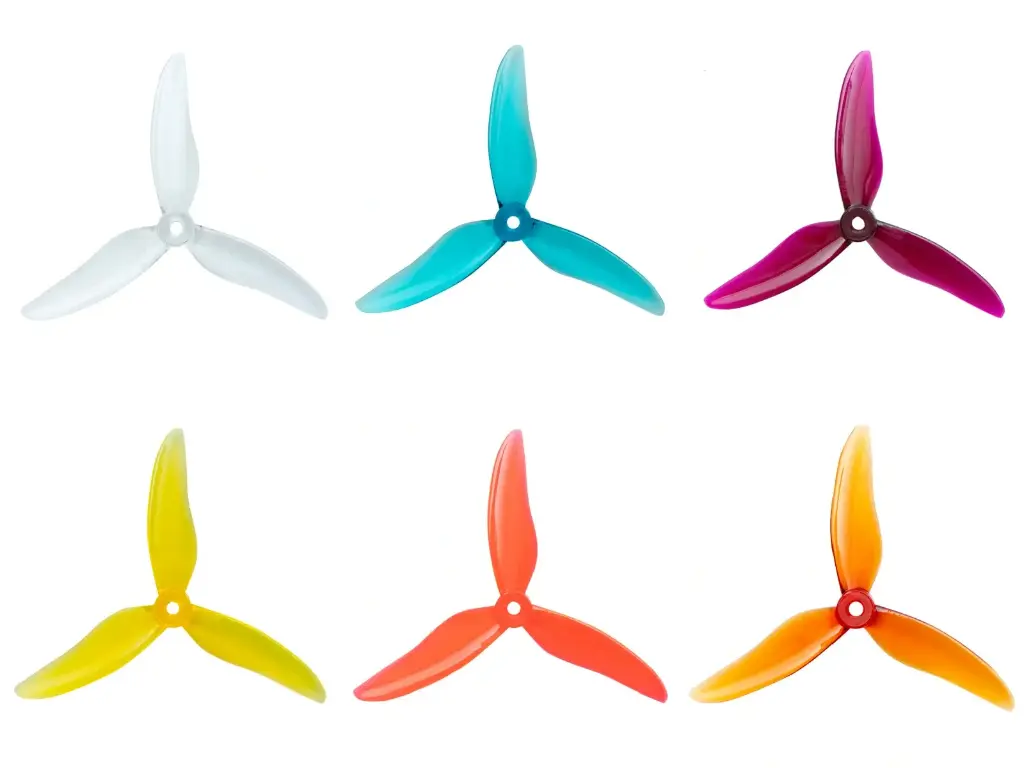Śmigła 3-łopatowe Gemfan 51499 Hurricane PC 2L2R