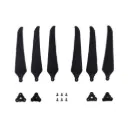 Gemfan F1051 Folding 3 Blade Glass Fiber Nylon 1L1R Prop - Black (Unassembled)