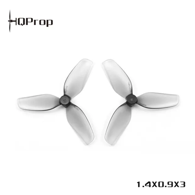Śmigła HQ Ultralight Whoop Prop 1.4X0.9X3 1mm shaft PC (2CW+2CCW) szare