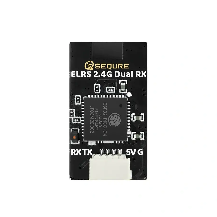Odbiornik RC SEQURE ELRS 2.4GHz Dual RX 80MM*2