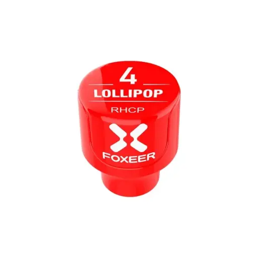 [PA1476-RH-SMA-RD] Foxeer Lollipop 4 2.6dBi 5.8G Omni FPV Stubby Antenna (2pcs)